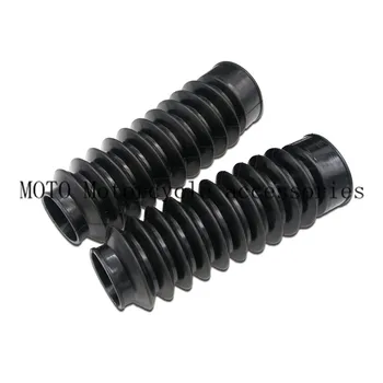 

49mm Protector Dust Guard Motorcycle Front Rubber Fork Dirt Cover Gaiter Gator Boot Cap Shock For Harley Dyna Fat Bob 2008-2016