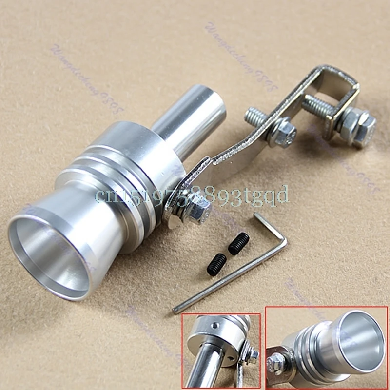 

Turbo Sound Fake BlowOff Simulator Universal Car Exhaust Muffler Pipe Whistle Size XL