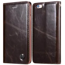 Роскошный кожаный чехол для iPhone 6 6 S 7 плюс флип Coque + кремния задняя крышка для iPhone 6 S 6 s для iPhone6 6 Plus 7 7 Plus capinha