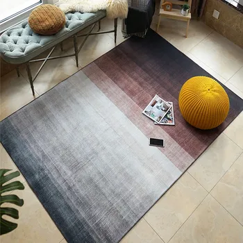 

Post-modern romantic gradually changing color bedside rug ,big size living room coffee table carpet,decoration dining room rug