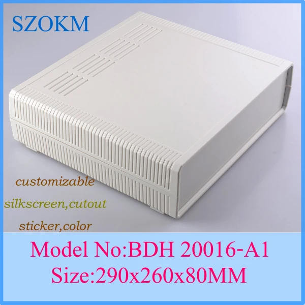 

4pcs/lot ip65 plastic enclosures 290x260x80 mm industrial electronics case box for electric distribution boxes