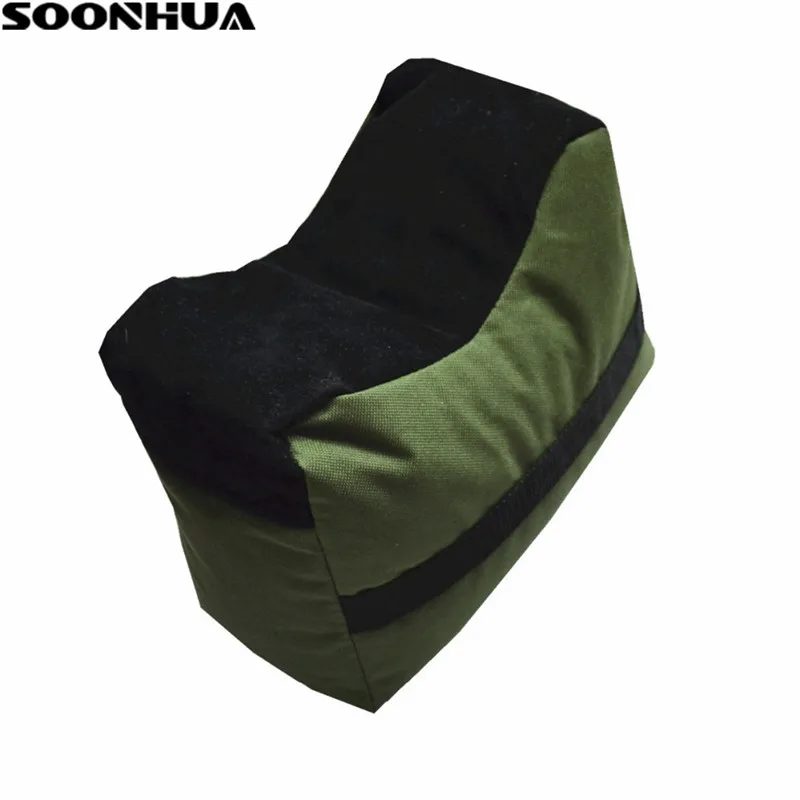 

Outdoor Multifunctional Digital Camera Case Sling Canvas Soft Bag Portable Hunting Front Rear Bench Gun Rest Stand For Shooting