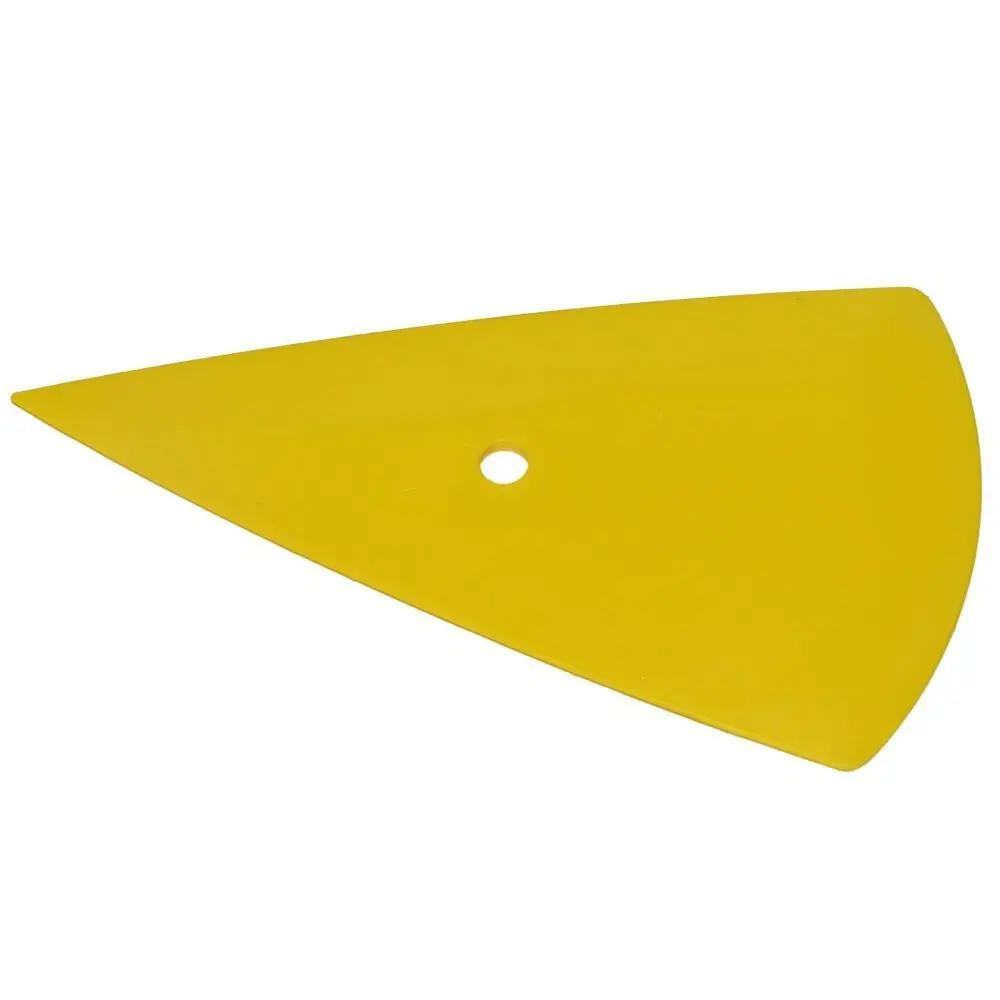 

EHDIS Yellow Triangle Squeegee Car Vinyl Film Sticker Wrapping Tool Window Glass Clean Squeegee Scraper Vehicles Decal Tools A29