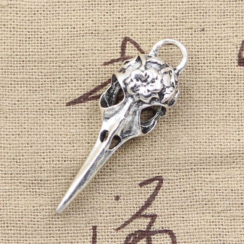 

3pcs Charms skeleton bird dagger 41x12mm Antique Making pendant fit,Vintage Tibetan Silver Bronze,DIY Handmade Jewelry