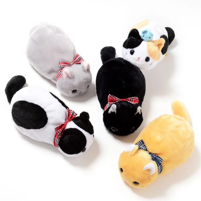 Забавный кот серый Kuro Hachiware Somari Nezumi майка ручка сумка плюшевая мягкая игрушка с