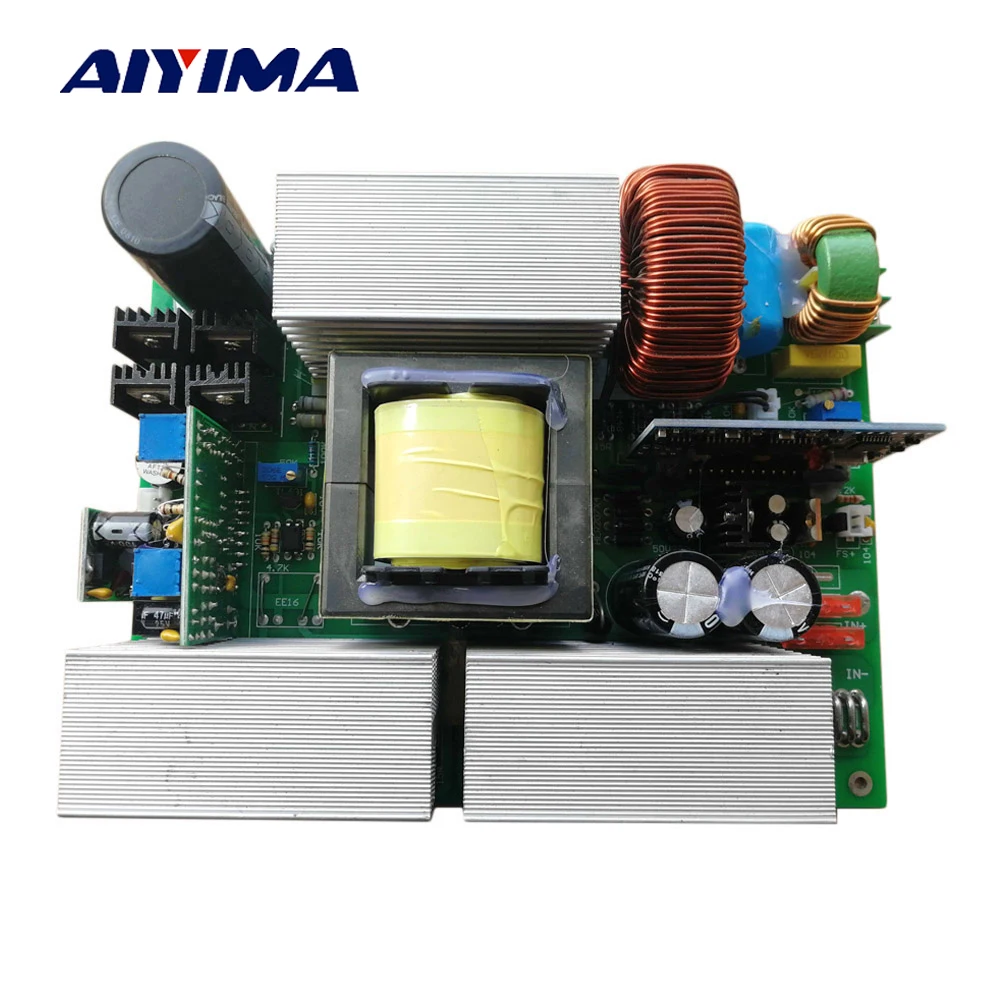 

AIYIMA 1Pcs Pure Sine Wave Inverter 12V 24V 36V 48V To 220V Solar converter board Circuit Board Boost Converter Step Up Modle
