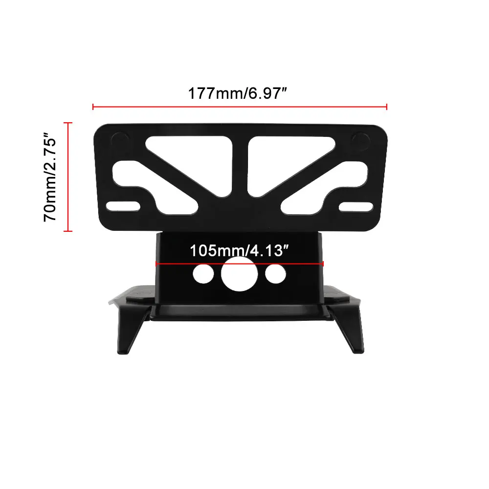 

1pc Black License Bracket Motorcycle Accessories For Honda Grom MSX125 High Quality Aluminum Rear License Bracket