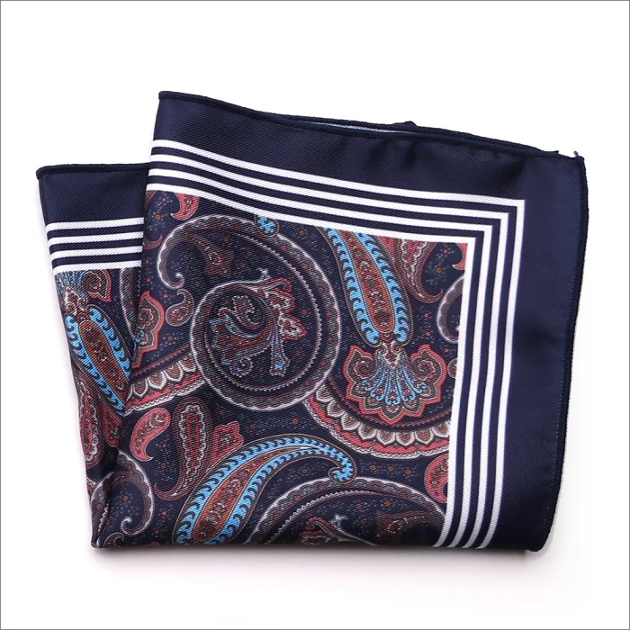 MPK-072pocket square Портной Смит дизайнер Карманный квадратный модный платок в горошек Пейсли Цветочный плед Стиль Hanky мужской костюм карманные аксессуары - Цвет: MPK-072pocket square