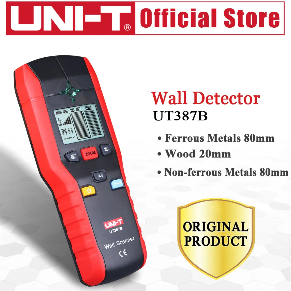 UNI T UT387B Wall Scanners Ferrous Meters Non ferrous Copper wood Metal