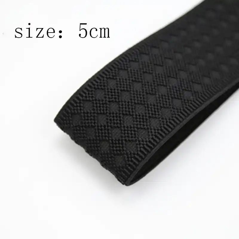Multi Colour //Black //White 6cm Wide Stretch Elastic Waistband Cuffs WAVY Elastic