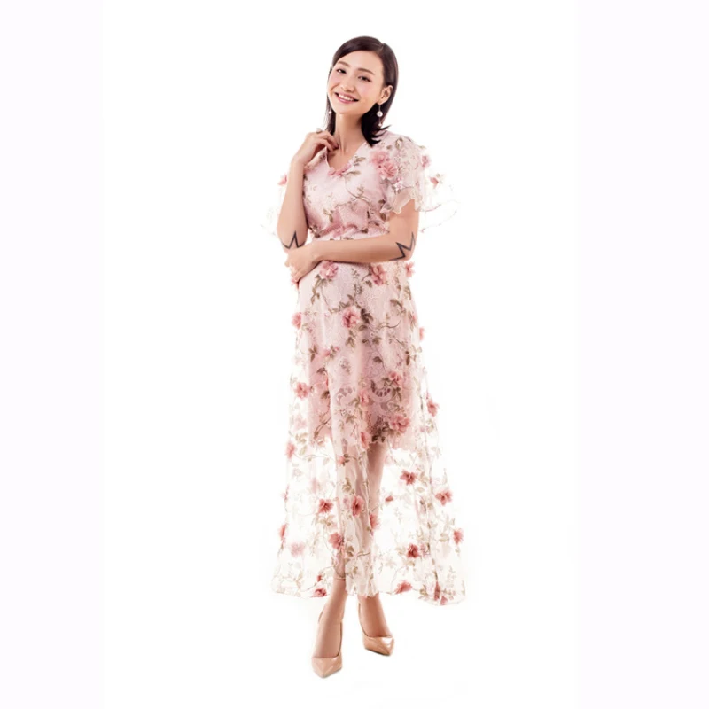 Элегантные прозрачные платья для беременных с цветочным рисунком; одежда для фотосессии; Одежда для беременных; vestido embarazada; реквизит для фотосъемки