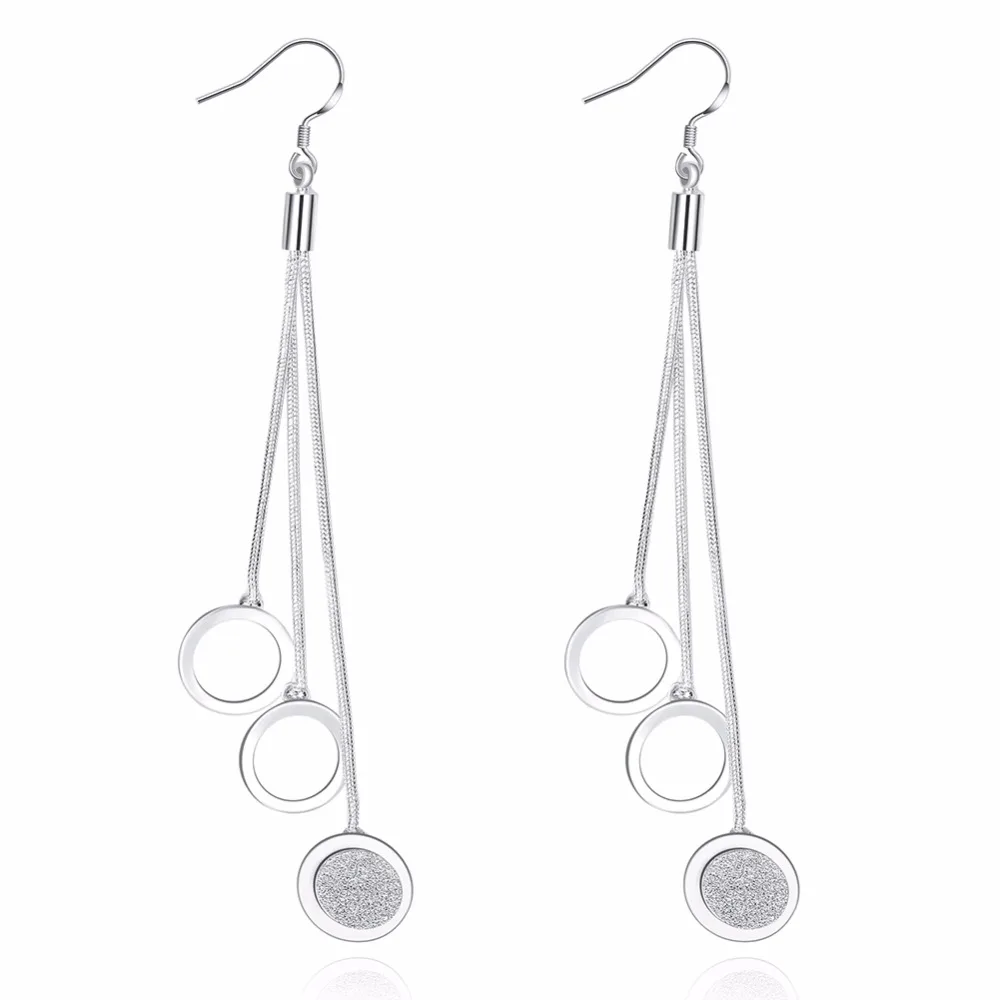 Plated Silver Earrings Fashion Jewelry Earrings Beautiful Earrings High