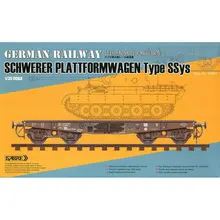 SABRE 35A02 1/35 немецкая железная дорога Schwerer plattformwgen Тип SSys-масштабная модель комплект