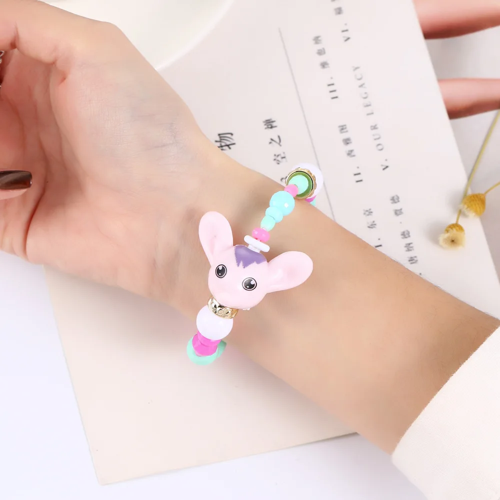 2019 Cartoon Bracelet DIY Charm Dress Quartz Clock Girls Cat Dog Digital Kids Watches Colorful Creaive 2