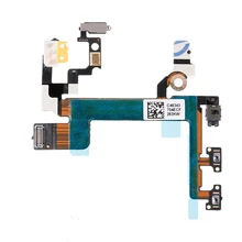 Кнопка питания телефона вкл/выкл регулятор громкости Разъем гибкий кабель для iPhone 5S
