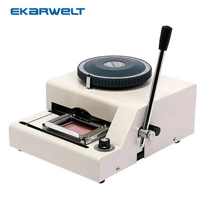 Jx-68c da Máquina de Gravação do Cartão da Identificação do Pvc Impressora Manual
