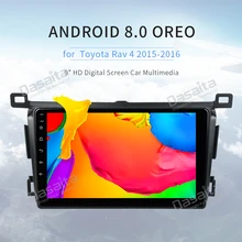 Автомобиль 1 din Android 9,0 Автомобильный мультимедийный плеер для Toyota RAV4 2013- Автомобильная магнитола для Toyota Previa Rav 4 стерео gps навигации 4 Гб оперативной памяти Wi-Fi и bluetooth