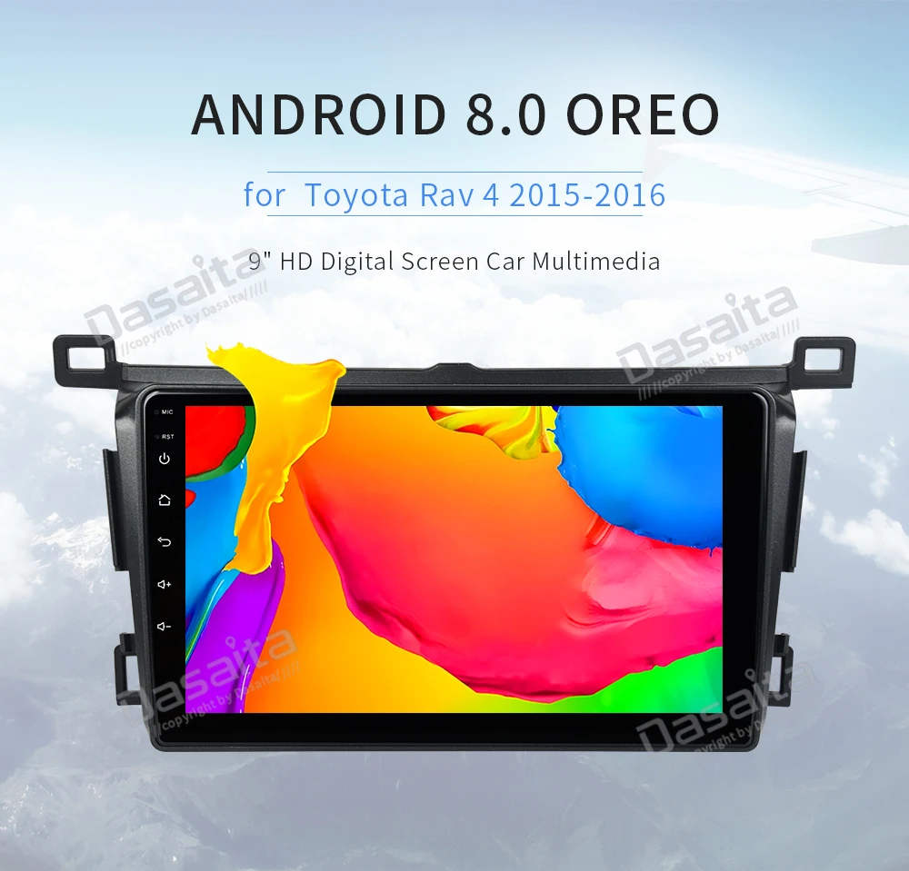 Car 1 din Android 9.0 multimedia player For Toyota RAV4 2013-2017 car radio Rav 4 stereo GPS navigation 4Gb Ram wifi bluetooth Car 1 din Android 9.0 multimedia player For Toyota RAV4 2013-2017 car radio Rav 4 stereo GPS navigation 4Gb Ram wifi bluetooth