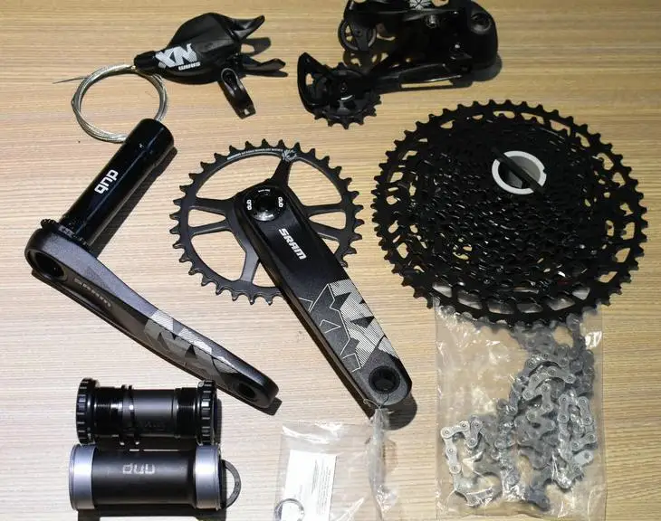 

sram NX eagle groupset 12S dub BSA BB30 PF30 BB92 boost MTB bike groupsets 170MM 175MM 32T 34T