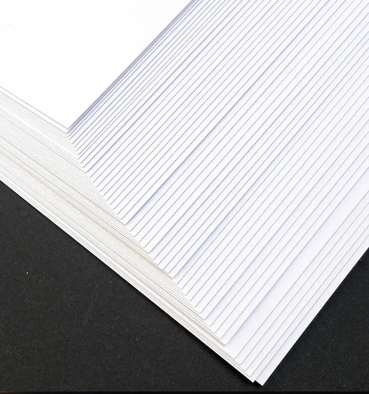 Buy 180gsm A3 size thick White paper cards white card paper blank thick paper