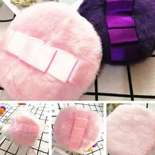 Шт. 1 шт. Professional Butterfly Cosmetic Villus пудра Puff губка для талька Косметическая Пудра Косметика плюшевые пуховка для пудры