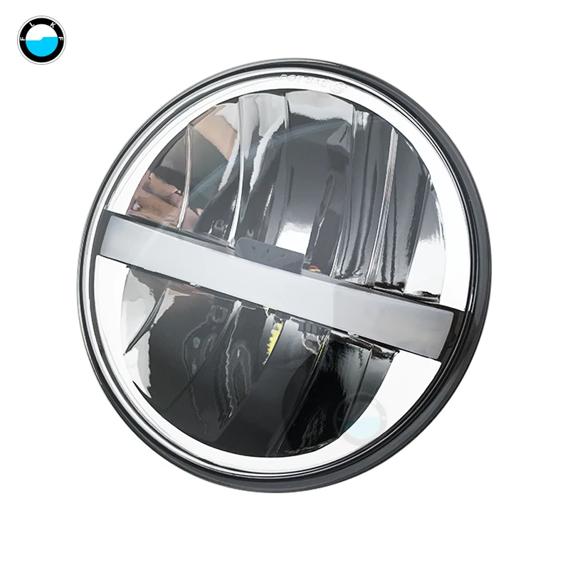 5 75 светодиодный мовая светодиодная круглая мотоциклетная фара для Wide Glide XL1200X FXDX