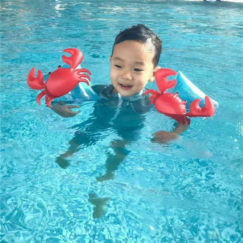 Новые горячие детские надувной бассейн плавательные нарукавники Милые безопасности учебное пособие поплавок кольцо игрушка