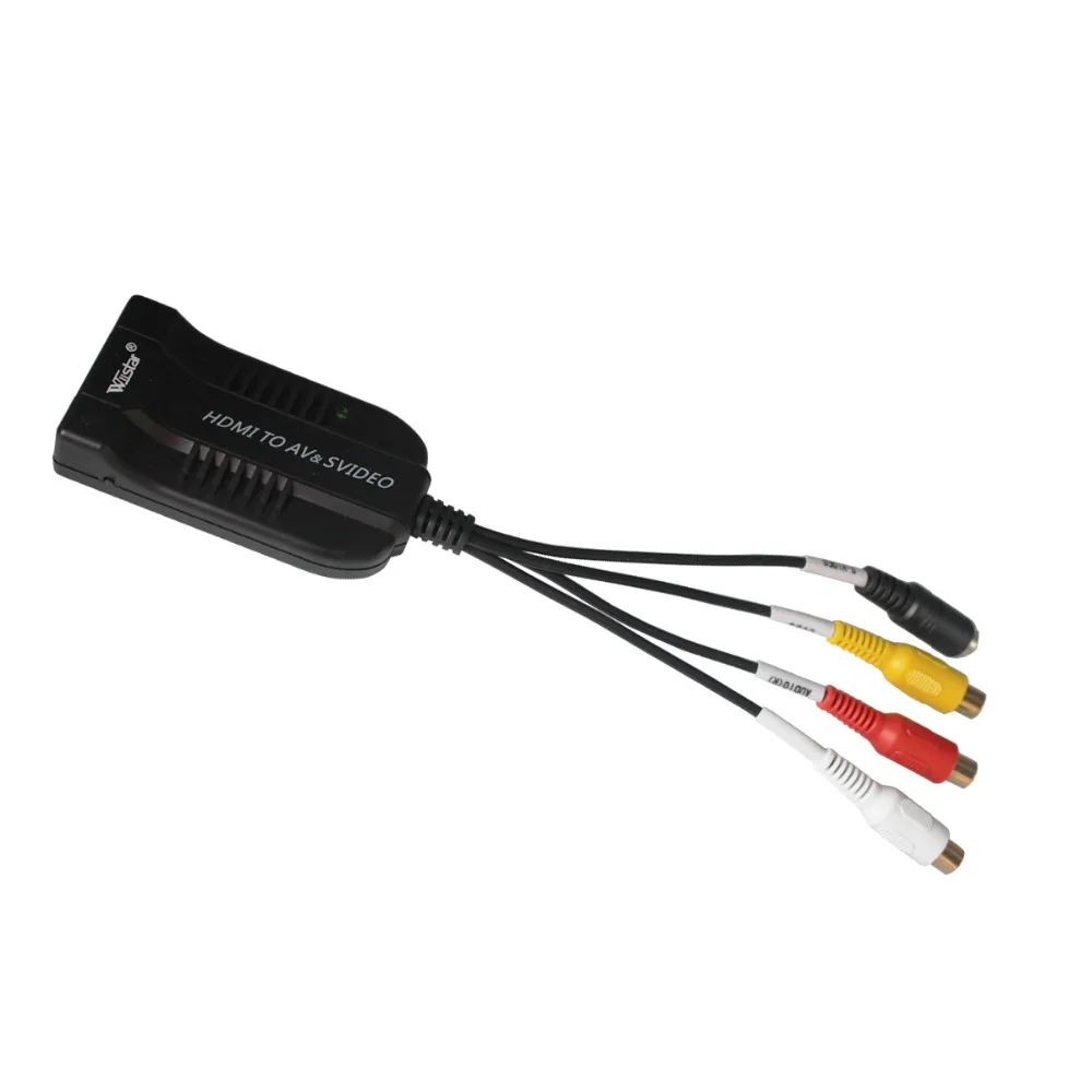 BEST SOLUTION VX8812 1080p HDMI To AV/S Video Adapter S Video,hdmi2av+s CVBS Video Converter