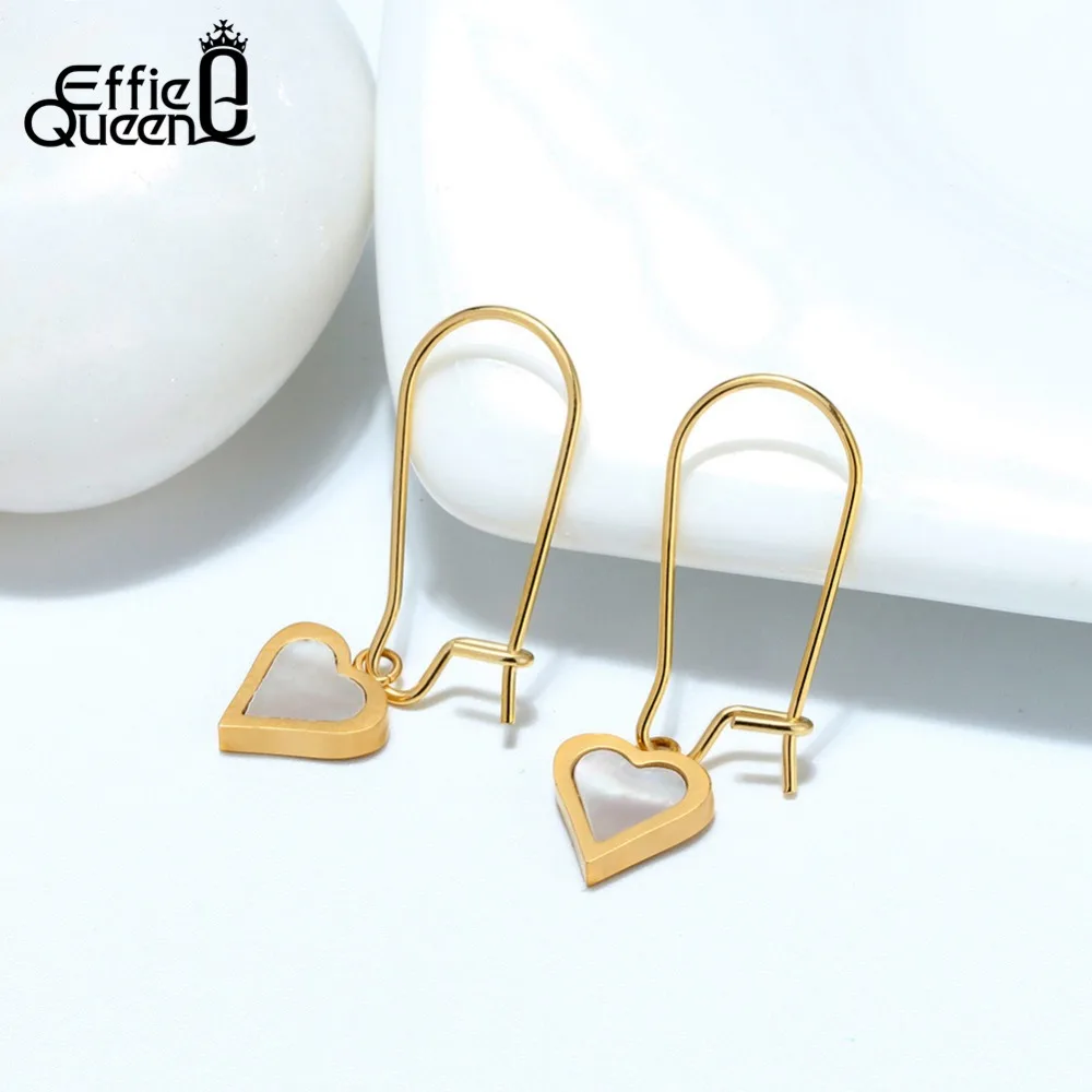 Effie Queen 316L висячие серьги из нержавеющей стали геометрической формы Висячие для