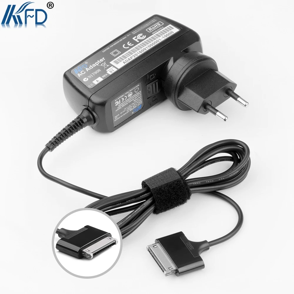 KFD Power 12V 1.5A 18W 34 pins connector laptop AC Adapter for Lenovo Tablet IdeaPad S1 K1 Y1011