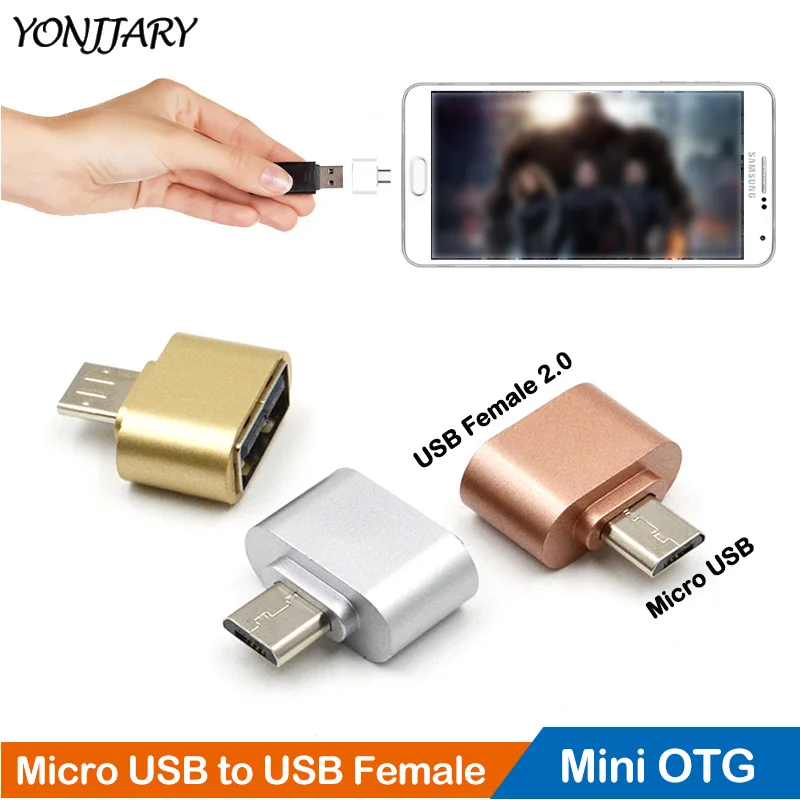 Micro USB OTG адаптер для Xiaomi Redmi Note 5 6 Pro Micro USB разъем для samsung планшета Android USB 2,0 OTG конвертер