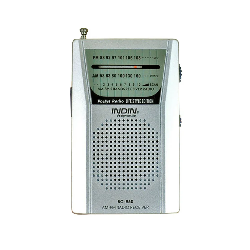 6 2017 New BCR60 Factory Selling Portable Mini Music Radio Receiver Multi Functional Radio AMFM for Old Man Digital Radio Player