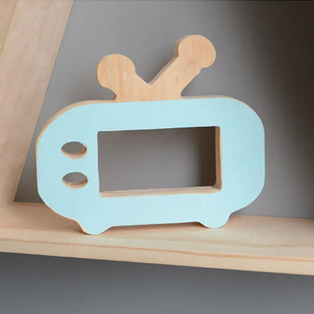 Деревянный Мини игрушка для детей наряд для фотосессий Nordic Стиль украшение для детской комнаты, орнамент Камера игрушки Радиоуправляемый квадрокоптер нетоксичный форма tv на день рождения игрушки