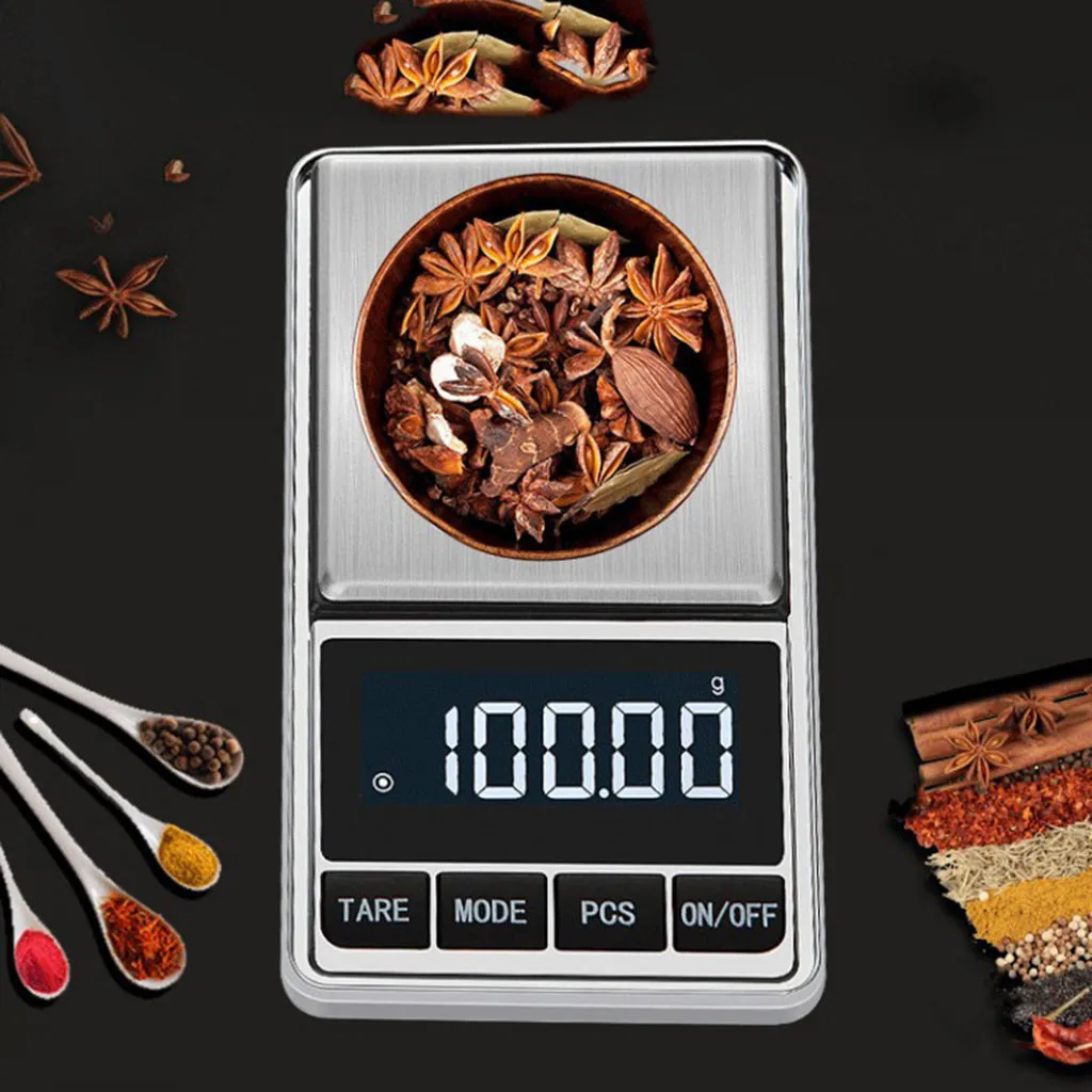 

0.01 Gram Precision Jewelry Electronic Digital Balance Weight Pocket Scale 500g Dropshipping 2019