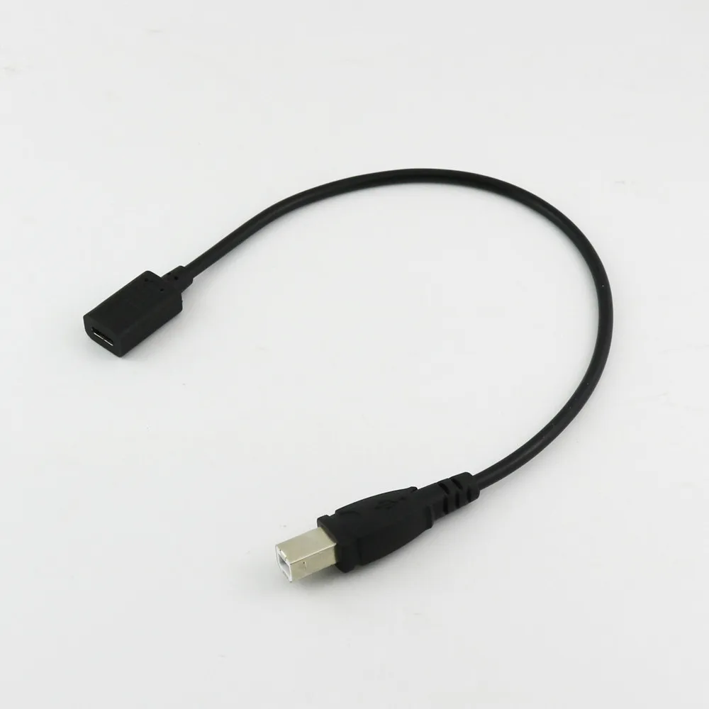 5x USB 3 1 Type C мама к 2 0 B папа штекер принтера сканер данных соединитель Адаптер