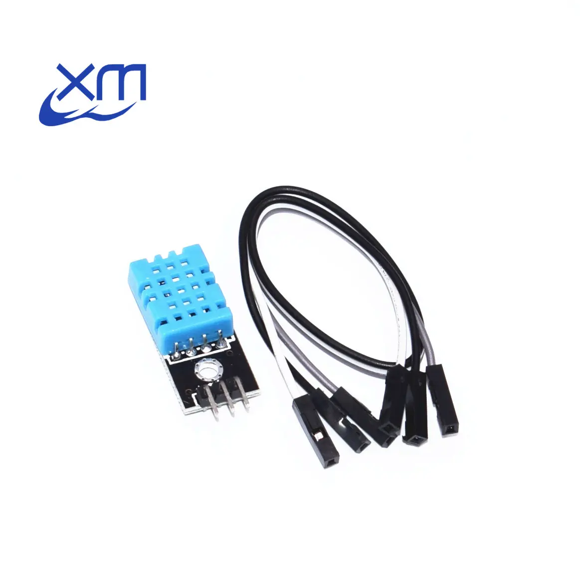 

DHT11 Temperature and Relative Humidity Sensor Module With Cable 1pcs H22