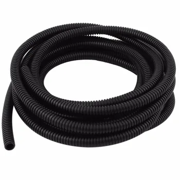 

Uxcell 5M Long ID 7-16mm Corrugated Bellow Conduit Tube Pipe Cable Sheath for Wire Connecting Protecting Electric Cable