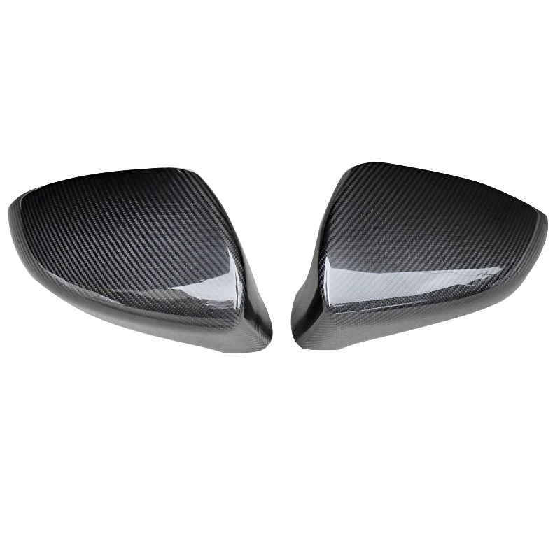 QHCP Реальные углеродного волокна Материал 2 шт./компл. Зеркало заднего вида крышка протектор черный для Lexus IS300 200T 250 GS300 CT200 RC 2013