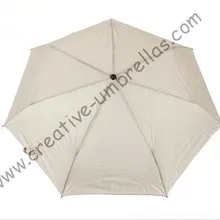 Профессионально изготовленные зонты, 6 k ребра, три сложения Авто Открыть и авто закрыть зонты, ветрозащитный, черный, карман