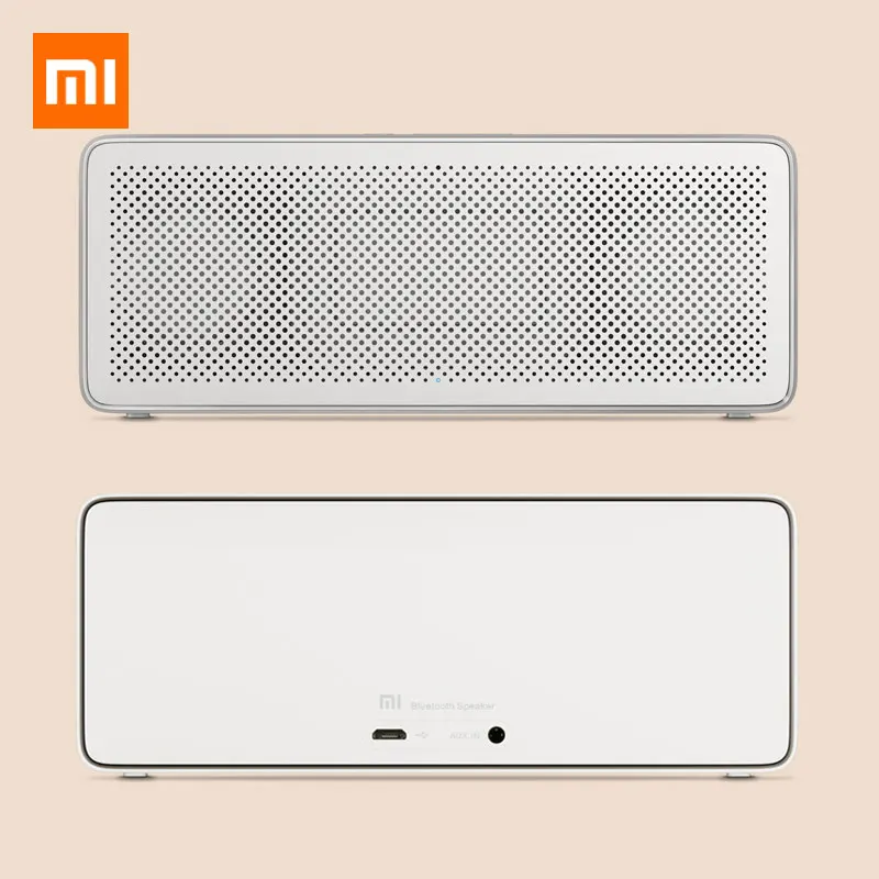 Xiaomi Mi квадратная коробка Bluetooth Динамик 2 стерео Портативный Динамик s Bluetooth 4,2 HD Высокое разрешение качество звука воспроизводить музыку MP3