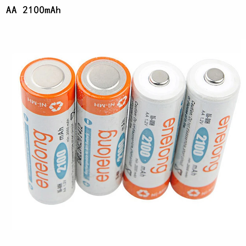 JRGK enelong Ni-MH 900mAh AAA 1,2 V AAA батарея AA 2100mAh никель-металл-гидридные аккумуляторные батареи с низким саморазрядом NiMH