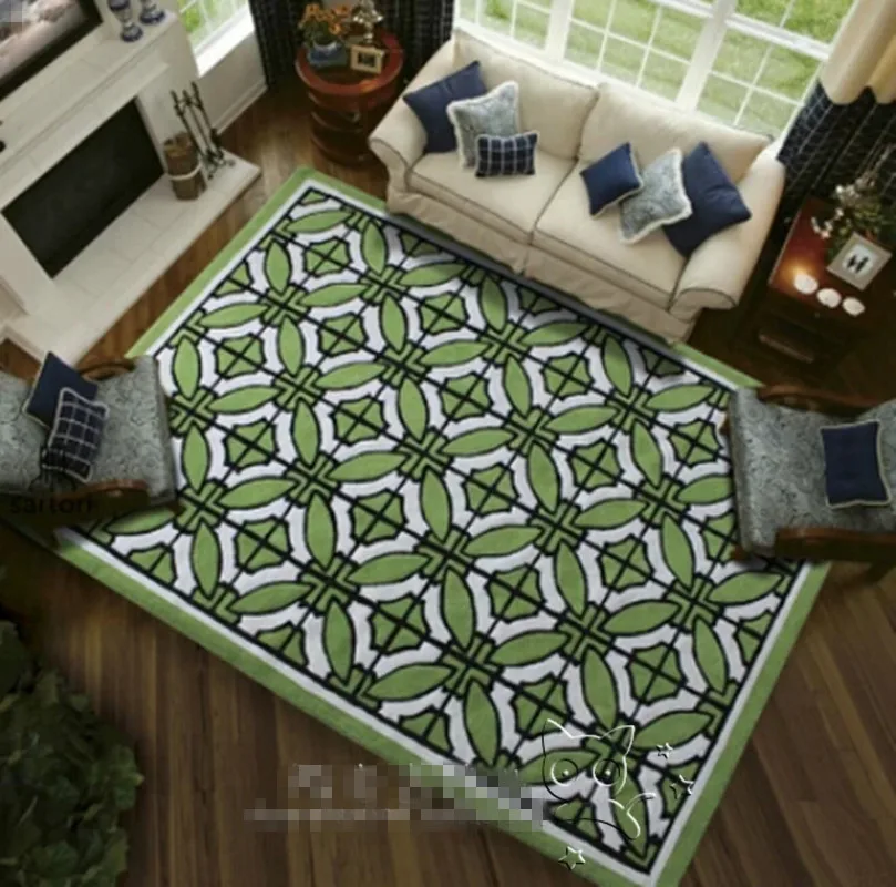 

2016 NEW Arrival Green Carpet Rugs And Carpets For Living Room Mat Bath Mats And Toilet Handmade Acrylic