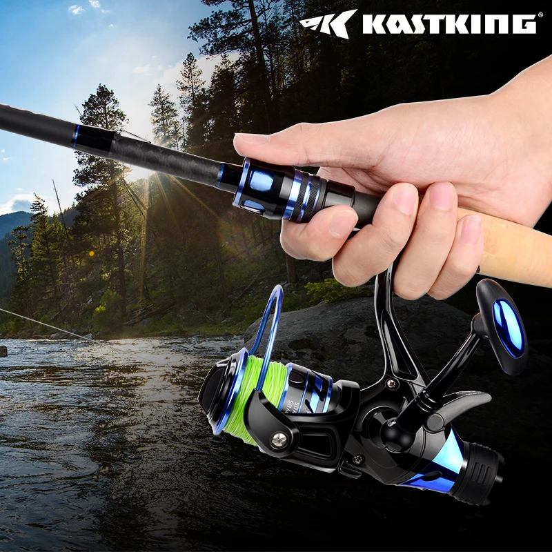 KastKing Pontus 9 + 1 шарикоподшипники задняя система двойной остановки макс. нагрузка 7