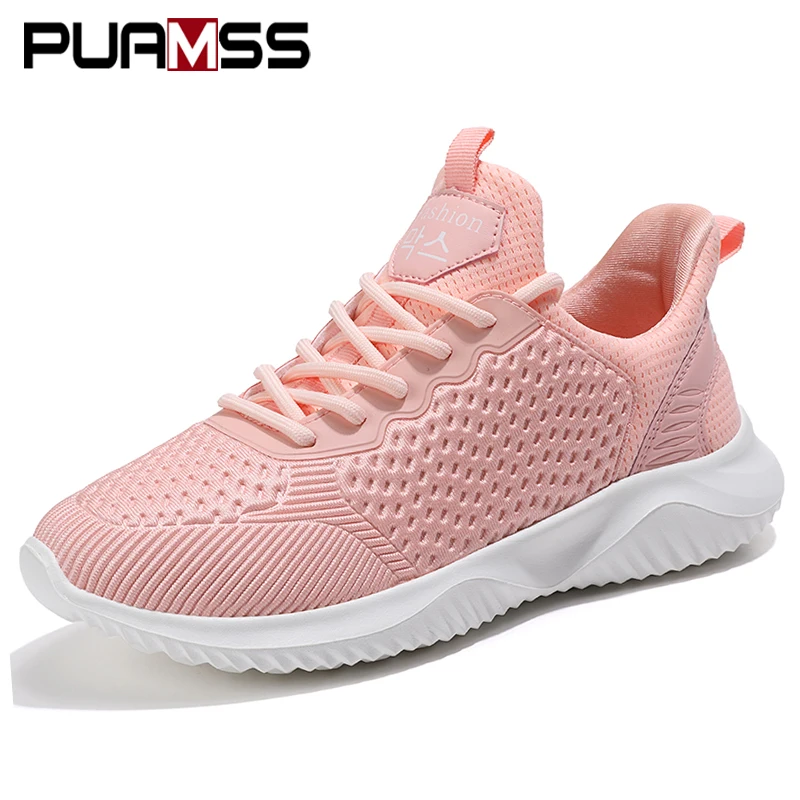 

Women Fashion Casual Shoes Woman Breathable Sneakers Lace-Up Zapatos De Mujer Zapatillas Female Platform Shoes Chaussures Femme