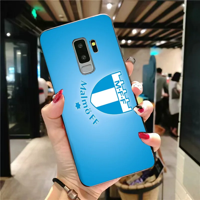 Чехол для телефона Yinuoda Malmo FF Team Ingvi Traustason Galaxy J2RIME J2Pro J4plus J6 черный мягкий