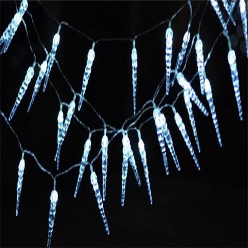 10M 50 LED Icicle String Light New Year Christmas Xmas Wedding Party Led Fairy Lights for New year/Garland/Home&outdoor lighting