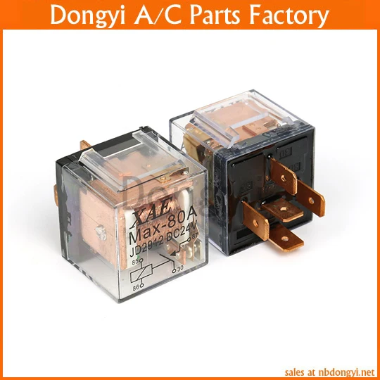 Реле 24v 80a