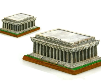 

High Quality American Memorial Hall Creative Resin Crafts World Famous Landmark Model Tourism Souvenir Collection Home Decor