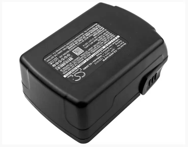  Cameron Sino 3000mAh battery for KRESS 144 AFB 1231012 APF 144/4.2 Power Tools Battery