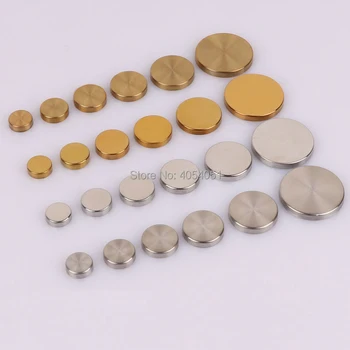 

free shipping stainless steel advertising nail acrylic mirror nail screw glass decoration cover nail diy hardware part